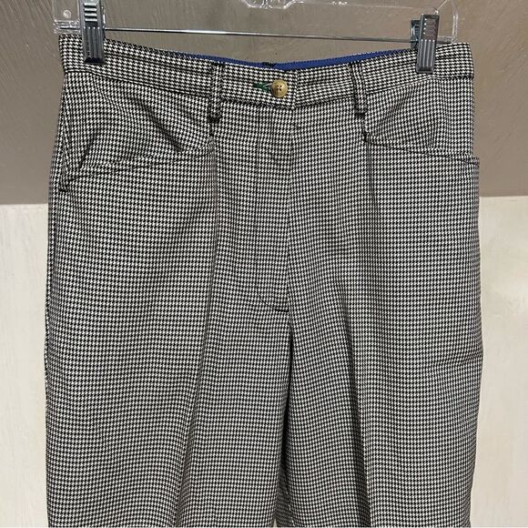 Tommy Hilfiger Houndstooth Plaid Check Trousers Slacks - Picture 7 of 14